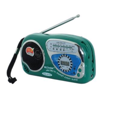 Imagem de Rádio Portátil AM/FM/TV Livstar CNN-2019A Verde
