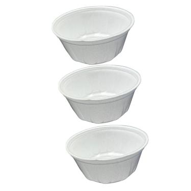 Imagem de Kit 100Un Pote Térmico Cumbuca Isopor 200Ml Sopas Caldos