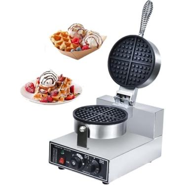 Imagem de Ferro De Waffle Elétrico, Máquina De Waffle Antiaderente De 1200 W, Kit De Ferramentas Profissional Para Fazer Waffles, Temperatura Ajustável De 50-300 ° C, Para Uso Em Ca, SingleHead