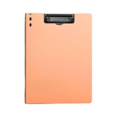 Imagem de Pasta Organizadora - Prancheta Profissional para Documentos, Ideal para Apresentações em Reuniões e Organização de Escritório(laranja 5392E)