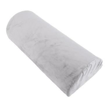 Imagem de Almofada de cintura meia lua confortável, almofada de apoio lombar, espuma de memória, travesseiro de cintura para cabeça, pés, parte inferior das costas, joelhos