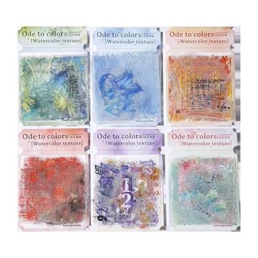 Imagem de Kit de adesivos de scrapbook aquarela com 120 peças, aquarela, PET, transparente, à prova d'água, conjunto de adesivos para lixo, diário, garrafas de água, celular, laptop, decalques para adolescentes