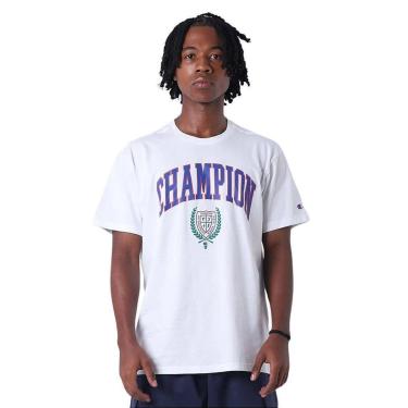 Imagem de Camiseta Champion Manga Curta Over Seal Preto-Masculino
