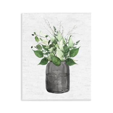 Imagem de Stupell Industries Arte de placa de parede vintage em pote de sabonete, design por Lettered and Lined, 14 x 11