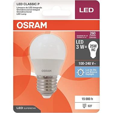 Imagem de LAMPADA BOLINHA LED 3W BIV 6500K E27 OSRAM 7015881