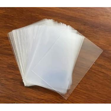 Imagem de Rainmae 100 PCS 5.4" x 7.4" Jumbo Card Sleeves Clear Oversize Card Protector Sleeves... TCG, MTG, Game Sport Cards, Photo, Postcards