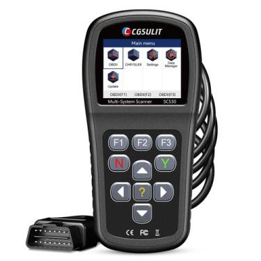 Imagem de Scanner OBD2 CGSULIT SC530 para Dodge, Chrysler e Jeep - Mais de 30 Fu