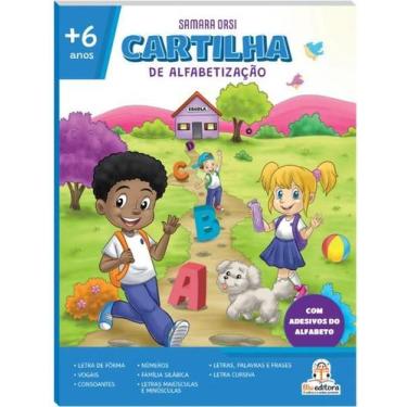 Imagem de Cartilha de Alfabetização  Método Infantil  Leitura, Escrita & Primeir