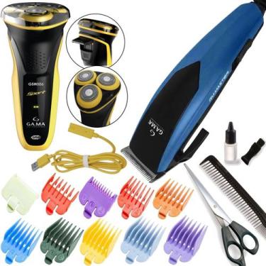 Imagem de Maquina De Cortar Cabelos Gama Italy Profissional Motor Magnetic Inox 