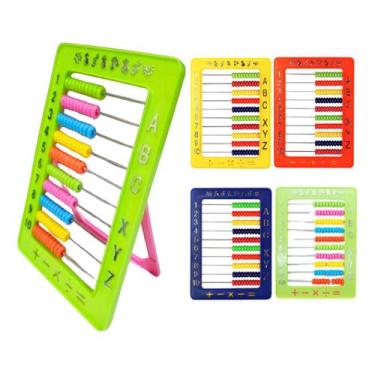 Imagem de Abaco Escolar Educativo Didático Matemática Com Suporte - Toy King, So
