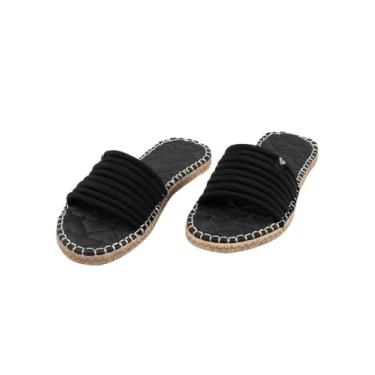 Imagem de Roxy Sandália feminina Shoresoft SLD Slide, Neoprene preto, 41