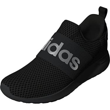 Imagem de adidas Tênis de corrida infantil unissex Lite Racer Adapt 4.0, Preto/Preto/Carbono, 2.5 Little Kid