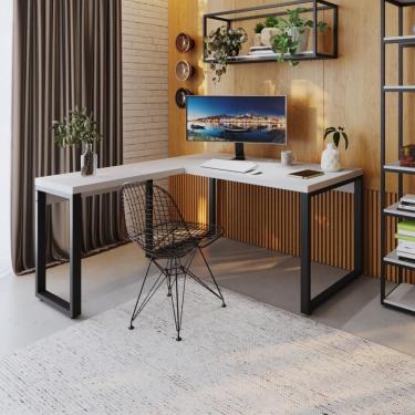 Imagem de Mesa em L Diretor 150x160x75cm Yon