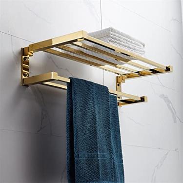 Imagem de Toalheiro, toalheiro para banheiro, suporte de toalha de mão de banheiro europeu todo-cobre, rack de banheiro, barra de toalha leve ferragens de banheiro/toalheiro/a Feito na China