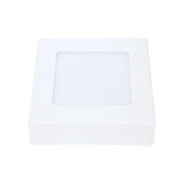 Imagem de Painel Led Avant Quadrado Sobrepor 6W 3000k Bivolt Branco