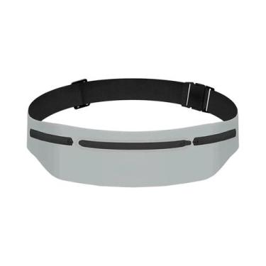 Imagem de Pochete Unissex Impermeável Para Corrida, Ajustável, Fina E Portátil, 