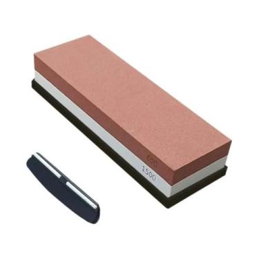 Imagem de Afiador De Facas Ajustável Com Placa De Pedra De Água E Guia De Ângulo