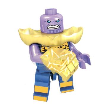 Imagem de Boneco Action Figure Avengers Bloco De Montar Thanos