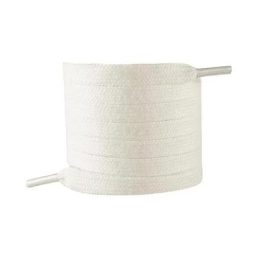 Imagem de Cadarços De Algodão Planos Unissex Para Tênis De Cano Alto AF1 AJ1, Ca