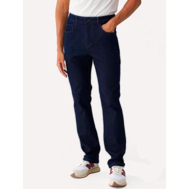 Imagem de Calça Aramis Jeans Masculina Slim Índigo Blue Azul Escuro-Masculino