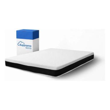 Imagem de Colchão Casal D33 DUO Firme A Vácuo Ortopédico 100% Espuma Tecido Maci