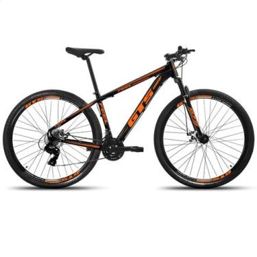 Imagem de Bicicleta aluminio aro 29 gts feel freio a disco 27 marchas, 21, Preto