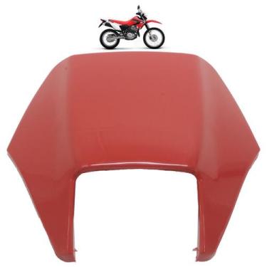 Imagem de Carenagem Farol XR 250 Tornado 2003 2004 2005 Vermelho Acabamento Liso