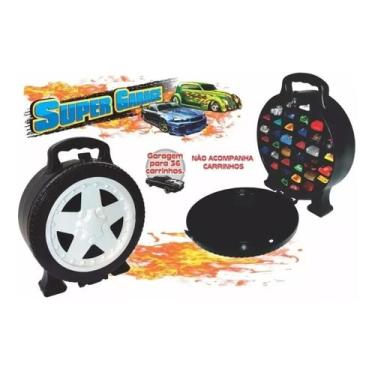 Imagem de Maleta Para 36 Carrinhos Estilo Hot Wheels Super Garagem - Lugo Brinqu