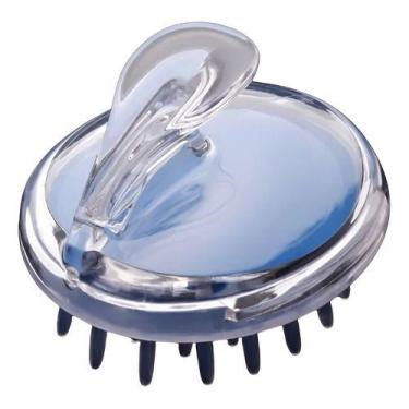 Imagem de Escova De Massagem Capilar De Silicone Pente Banho Lavar - HOME22, Azu