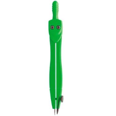Imagem de Compasso Metálico Escolar Verde - Tris