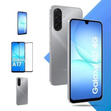 Imagem de Celular Smartphone Samsung Galaxy A17 128GB 4GB RAM 4G NFC IP54 Cinza 