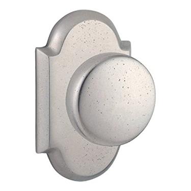 Imagem de Baldwin Reserve ENRUSRAR481 Maçaneta Porta Rústica de Entrada e Acabamento em Bronze Escuro Rosa Rústico