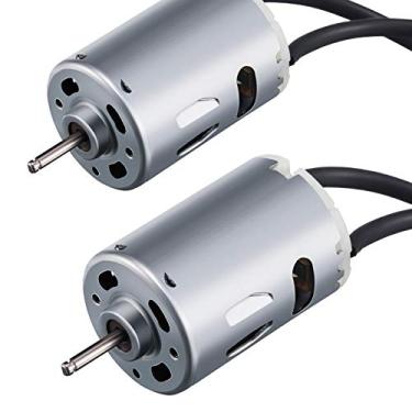 Imagem de 2 peças de motor de ventilação de eixo D de 12 V, motor de ventilador de exaustão de campo, compatível com Heng's, Elixir, Ventline, Jensen e lâminas similares de 15 cm