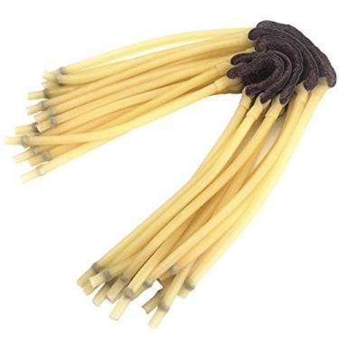 Imagem de FQTANJU Conjunto de 5 faixas de borracha para atividades ao ar livre para caça, catapultas, pulseiras de borracha, tiras de reposição para caçada, seis listras para elástico de látex antiderrapante