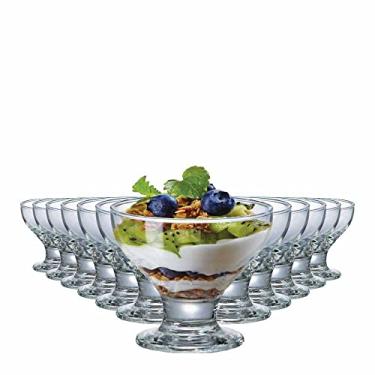 Imagem de Ruvolo, Jogo de Sobremesa Paradise, Kit de Taça Sobremesa 12 pcs, 282ml