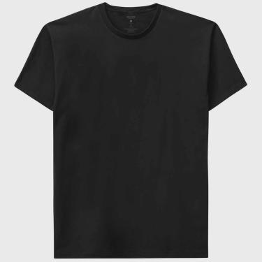 Imagem de Camiseta Masculina Lisa Básica Adulto Malwee Preto