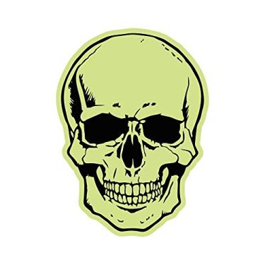 Imagem de Adesivo Brilha No Escuro Caveira Terror 49cm X 35,9 Cm