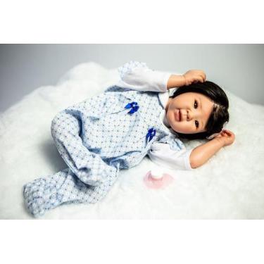 Boneca Bebe Reborn Princesa Rosa Poa Cegonha Reborn Dolls - USA Magazine