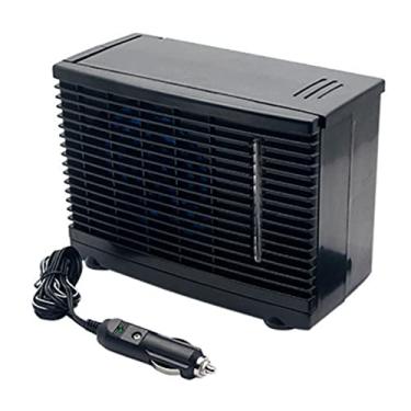 Imagem de Domary 12V Ventilador de Refrigeração Automóvel Ar Condicionado Evaporativo 20 * 18 * 15CM DC 12V 30W Refrigerador Multiuso para Carros Pequenos