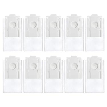 Imagem de Pacote com 10 sacos de pó de substituição para SAMSUNG Jet Bot AI+/Jet Bot+ estação de limpeza a vácuo, peça de substituição VCA-RDB95 ‎VCA-SBT90E/XAA