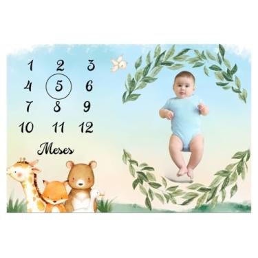 Imagem de Lençol Cenário Foto Mêsversário Ramos Minha Estrelinha