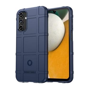 Imagem de Capa e capa para Samsung Galaxy A15 5G, fibra de carbono refinada, anti-queda, anti-impressões digitais, proteção total - azul