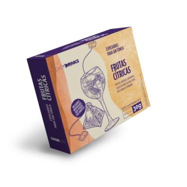 Imagem de Easy Drinks - Sachê piramidal de Especiarias de Frutas Cítricas para Drinks