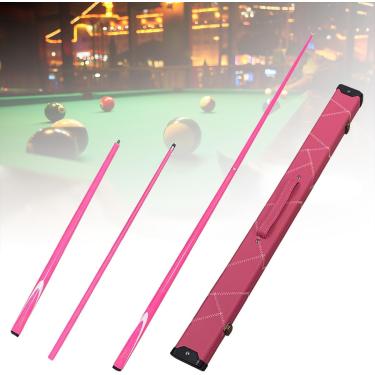 Imagem de Taco de bilhar de 58 polegadas em fibra de carbono, taco de bilhar de sinuca articulado de 1/2, pontas de 9,5 mm/13 mm disponíveis, vem com caixa, para uso comercial, em bares e domésticos,