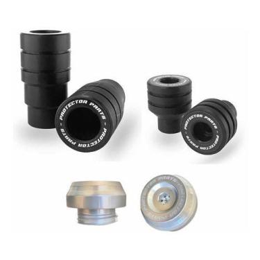 Imagem de Kit Slider Diant + Tras + Tampa Do Oleo Gs 500 Gs500 Todas - Protector