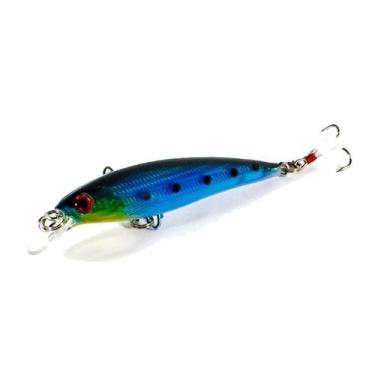 Imagem de Isca Artificial para Pesca Meia Agua Barbela Curta 2 Garateias 9,5cm 8