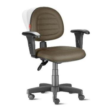 Imagem de Cadeira Back System Executiva Baixa com Costura Gomada - Dos Anjos Móv