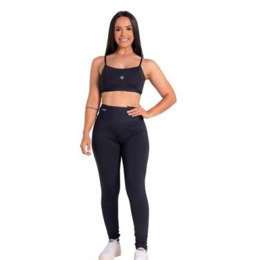 Imagem de Conjunto fitness leg + top academia conjunto moderno - urbativa fitnes