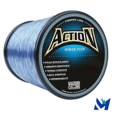 Imagem de Linha de Pesca Action Grey 600m 0,40mm 26lbs Monofilamento - Marine Sp
