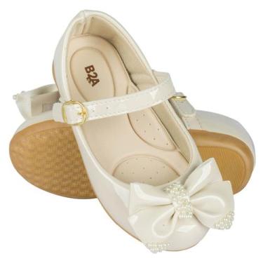 Imagem de Sapatilhas Infantil Bailarina Menina Vermelha Laço Perolado 2019 - B2A